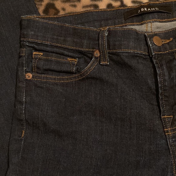 2 for $50 J BRAND Jeans “PURE” Skinny Leg Jeans Women’s Size 29 Dark Indigo Wash - Picture 6 of 13